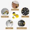 3Pcs Set Electric Scrubber Brush Drill Kit Plastic Round Cleaning For Carpet Glass Car Tires Nylon Brushes 2 3 5 4'' Air288a