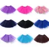 Saias Muti Cores Tutu Saia Para Mulheres Elastic Ballet Dancewear Tutus Mini Fada Amarelo Tule Mãe Filha