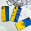 Handyhüllen Flagge der Ukraine Einzigartiges Design Handyhülle für iPhone 13 12 Mini 11 Pro XS Max Hartmobilschale 8 7 Plus 5S 6S X XR 10 SE Abdeckung x0731