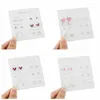 Stud Earrings 2023 Trendy Simple Design Set For Women Girls Cute Exquisite Mini Jewelry Gift Wholesale Direct Sales