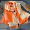 Foulards femmes hiver Pashmina pied-de-poule impression couverture écharpe châle enveloppes dame mode chaud Cape Bufandas 2023