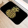 Carpets Golden Marble Printed Kitchen Bath Entrance Doormat Coral Velvet Carpet Door Mat For Floor Indoor Soft Anti-Slip Rug Home Decor R230731