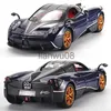 Diecast Model Auto's Metaal Kinderen Speelgoed Retrofit Auto Speelgoed voor Jongens Diecast 124 Schaal Pagani Huayra Dinastia Collectie Voertuigen Modellen Hobby Gift x0731