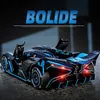 Diecast Model Cars 124 Bugatti Bolide Alliage Modèle De Voiture De Sport Diecasts Véhicules Jouets En Métal Concept Modèle De Voiture Simulation Son Lumière Cadeau Pour Enfants x0731