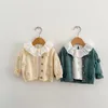 Pullover Spring baby clothes handmade flower sweater women cardigan children s coat versatile knitwear 230731