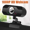 Webcams 1080P Webcam Stereo webcamera met microfoon 1080P Webcamera Pro Stream Camera voor Desktop PC Game Voor Vergadering