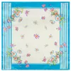 Szaliki Przyjazd 60 60CM EURO Style marki Kobiety Silk Square Scarf Floral Flowers Fashion Rising Torba Hidżab wysokiej jakości Hidżab