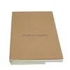 Notatniki kraft papierowe notebooki tematyczne notebook 68 stron A5 Rozmiar dziennika podróży