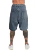 Men's Jeans Mens Plus Size Denim Shorts Casual High-street Straight Hip Hop Streetwear Basic Short Joggers Pants Men Clothing