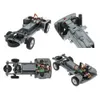 Auto elettrica RC WPL D12 1/10 RC Simulazione Drift Climbing Truck Luce a LED su camion stradali per bambini Regali Giocattoli 230731