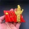冷蔵庫の磁石中国旅行冷蔵庫磁石樹脂お土産北京禁止都市Huabiao Tiananmen Stone Lion High-end 3D冷蔵庫ステッカーX0731