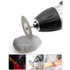 50 60mm Diamond Cutting Disc Grinding Wheel Saw Circular 3mm Shank Drill Bit Rotary Tool 32CC Professional Hand Sets300z