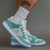 Com caixa Top Quality Running Shoes Chunky Low Mica Green Geode Teal Floral Tapestry Mens Womens Sneakers Freddy Krueger Jarritos Atacado Outdoor Trainers Dhgate