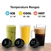 Tumblers rostfritt stål smart vattenflaska läckage dubbel väggar håll dryck kall LCD -temperatur 230731