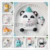 Ímãs de geladeira fofos desenhos animados de resina panda girafa adesivo para decoração de casa x0731