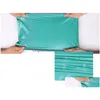 Sacs d'emballage Self-Seal Self-Adhesive Express Couriering Mailing Plastic Bag Envelope Courier Post Postal Mailer Pouch Ship Green Drop Otvcw