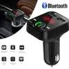 Bluetooth 5 0 FM Transmitter Car MP3 Player Dual USB 2 1A Fast Charger Car Music Player FM Modulator Audio Frequency Radio2583