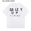 New 23ss Galery depts Tees Mens Women Designer T-shirts Galery algodões marca de moda Camisa Casual Roupas de Luxo Street Shorts Manga Roupas tees