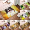 Mattor 40x60 cm Lovely Dog Design Floor Mat Entrance Doormat Area Rug Anti-Slip Door Mat Mattor för vardagsrum Badrum Kök Tapis R230731