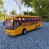 Diecast Model Arabalar Otobüs Çocuk Oyuncakları Çocuklar Araba Model Otobüs Oyuncak Oyun Araçları Atalet Okul Otobüs Polis Araç Eğitim Oyuncakları Erkek Hediyeleri X0731
