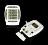 NEW fashion Cooking Timer Digital Kitchen Timer 3 Channel Timer with Stand Back Magnet White