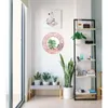 Wall Stickers Bubblegum Pink Round Transitional 235inch Mirror 230731