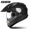 Capacetes de motocicleta GSB XP14 Capacete de motocicleta masculino Capacete de motocross Full Face Moto Capacete Cross Downhill Offroad Capacete masculino Casco Moto ECE aprovado x0731