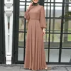 Vêtements ethniques 202 arrivée fête du Festival musulman turquie Robe d'été Kraft Tan Robe printemps à manches longues Robe surdimensionnée