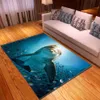 Dywany podwodny świat duży rozmiar delfin delfin 3D drukowane dzieci dywany dywany dziecięce sypialnia gra pełzka mata podłogowa domek dywan R230731