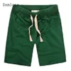 Shorts pour hommes Samlona grande taille hommes course 2023 été taille élastique Sexy Patchwork hommes décontracté plage pantalons courts 230731