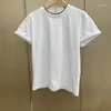 Koszulki kobiet T-shirt Kreski z krótkim rękawem swobodne koszulki