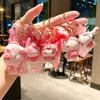 Decompression Toy Cherry blossom Melody pendant backpack key chain accessories doll toys