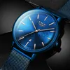 Other Watches LIGE Womens Watches Top Brand Luxury Waterproof Watch Fashion Ladies Stainless Steel Wristwatch Casual Quartz Clock Reloj Mujer J230728