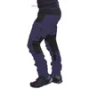 Pantalons pour hommes Casual pantalons de sport multi-poches colorés pour hommes vêtements de travail pour hommes Z230801