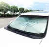 Araba güneşlik kapağı Isı yalıtım ön pencere iç koruma 145cm katlanabilir ön cam güneş şemsiyesi293o