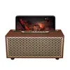 Altoparlanti portatili Vintage Wood Grain Bluetooth Wireless Home Subwoofer Mini sistema audio portatile esterno a lungo raggio R230731