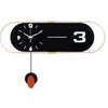 Zegary ścienne luksusowy stylowy projektant zegarowy elektroniczne nordyckie wnętrze nowoczesne ciche salon Art reloJ dekoracja