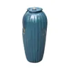 Vasen Vase Wasserbrunnen mit LED-Leuchten Blau Indoor Outdoor 230731