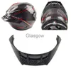 Helme Motorradhelme Für AGV Pista GP RR Corsa R 70-jähriges Jubiläum Kohlefaser-Aussehen Look Motorrad-Heckverkleidung Helmspoiler x