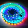 12V WS2815 IC 3535 RGB LED Pixel Strip Light Tape S form Böjbar individuell adresserbar danan i full färg Byt smal PCB 6mm bredd IP20