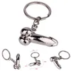 Sexy Man Cock Keychain Car Key Rings Male Genitalia Sex Toy Car Key Chain Creative Gift For Lover Auto Keyring motorcycle Keyfob211G