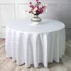 Tafelkleed Luxe Rood Rond Hotel Dineren Tafelkleed Vierkant Gouden Bloemen Bruiloft Tafel Rok Cover Decoratie Feest Restaurant Tafelkleed R230726