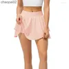 Skirts Womens Tennis Skirt High Waist Pleated Skort Classic Style Workout Athletic With Pockets & Inner Elastic Shorts Girl