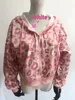 Bluzy damskie bluzy głębinowe w stylu Preppy Pink Leopard Print Y2K Harajuku duże kobiety zabytkowe zamek błyskawiczny Urocze kurtka 230731