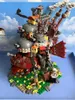 Blokken 1200 stks Howl's Moving Castle Gebouw Stad Huis Kleine Deeltjes Assembleren Model Anime Figuur Decor Volwassen Kinderen Speelgoed Gift 230731