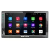 AHOUDY Car Video Stereo 7inch Double Din Car Touch Screen Digital Multimedia Receiver with Bluetooth Rear View Camera Input Apple 253z