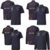 T-shirt Formula 1 F1 Team Driver Polo a maniche corte Estate da uomo Casual Racing T-shirt oversize Fan Quick Dry Tops 289D