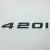 Black ABS 420i 428i 430i 435i 440i Emblem märken Brevdekaler för BMW 4-Series F32 F33 F36 Emblem244n