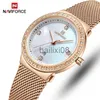 Inne zegarki Kobiety oglądają NaviForce Fashion Casual Quartz Watches Ladies Waterproof zegar zegarowy ze zegar zegarowy zegar zegarowy Relogio Feminino J230728