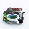 Magnesy lodówki Brazylia Rio Sceneria 3D Lodówka magnesy turystyki